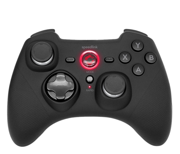SPEEDLINK RAIT Wireless Gamepad (PC/PS3/Switch/OLED) SL-650110-BK - 672798 - zdjęcie